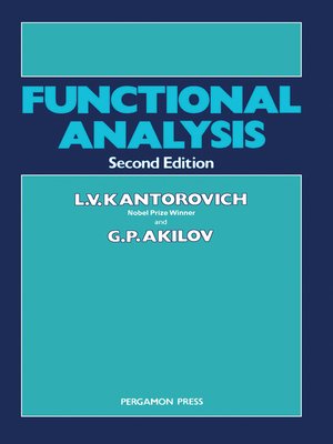 cover image of Functional Analysis